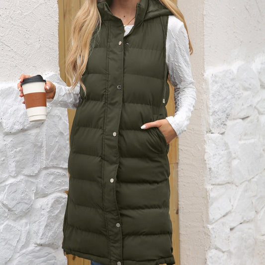 Gilet Femme Sans Manches – Capuche & Doudoune