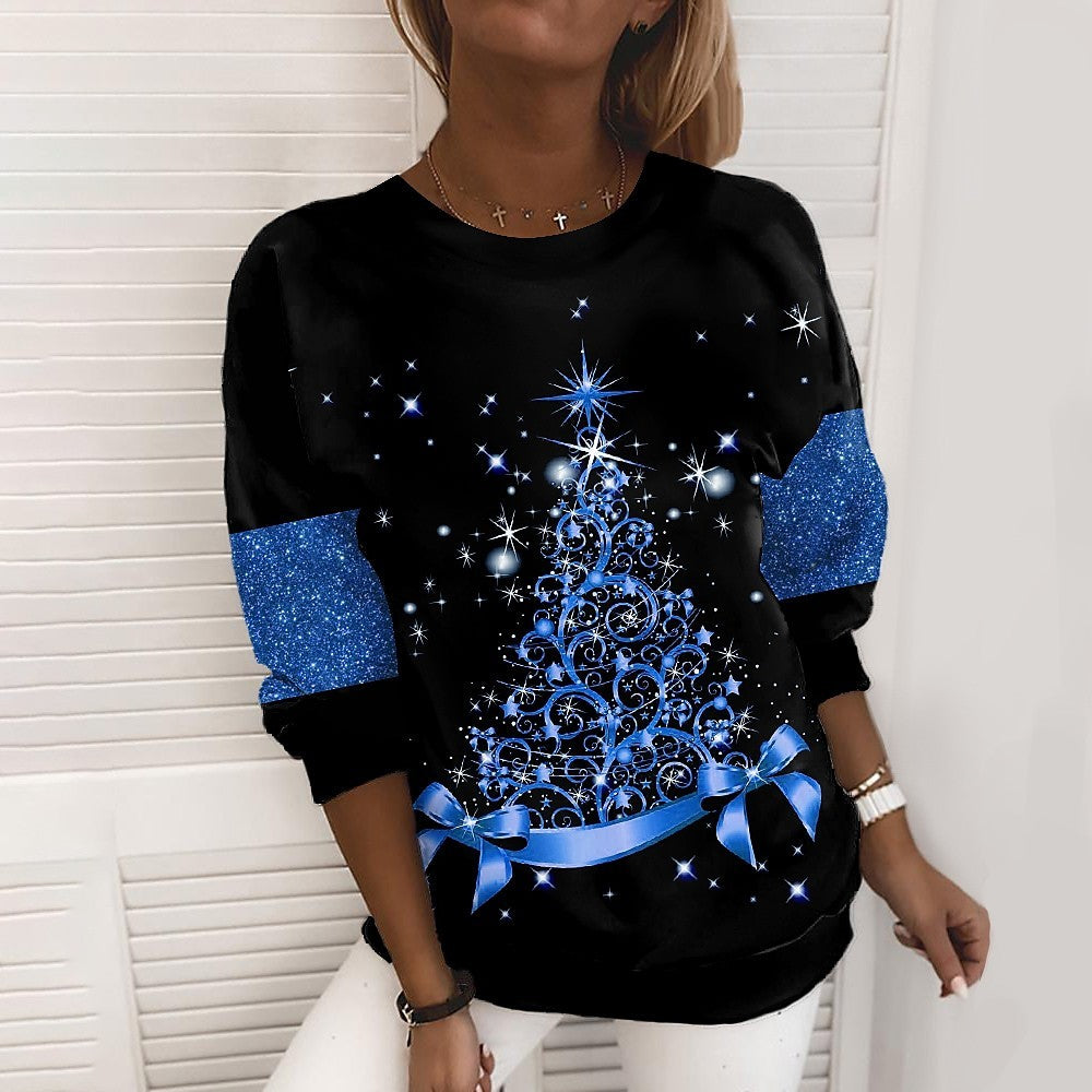 Pull de Noël Femme – Sweat Imprimé 3D