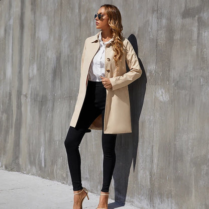 Trench Brit Chic – Manteau Femme