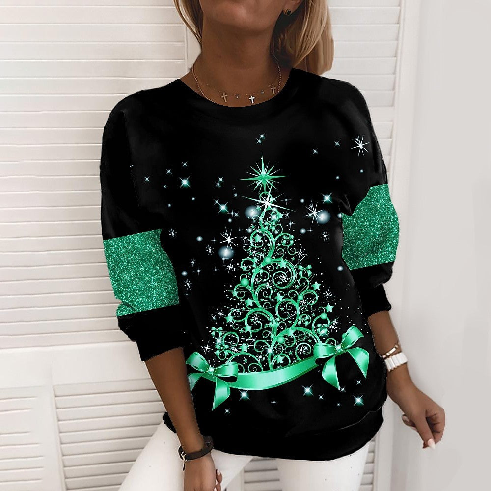 Pull de Noël Femme – Sweat Imprimé 3D